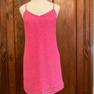 Lilly Pulitzer Pink Lace Dress